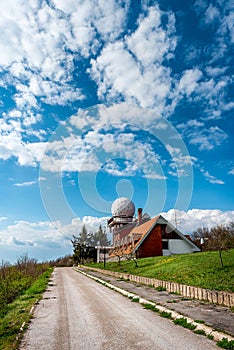 Weather station with Radar Dome