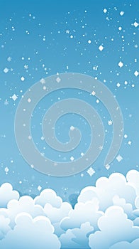 Weather themed background in portrait mode with copy space - stock picture backdrop photo