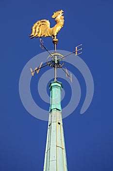 Weather Vane of All Hallows by the Tower Church in London