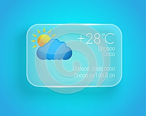 Weather widget