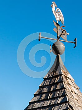 Weathercock, weather vane wind direction decoration