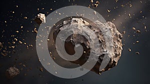 weathered astroid texture photo