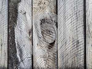 Weathered barn wood plank siding for a textured background, banner or cover