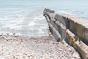 Weathered Breakwall