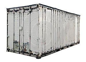 Weathered Cargo Shipping Container