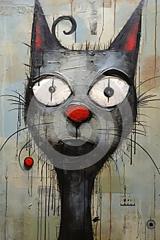 The Weathered Cat: An Expression of Urban Life