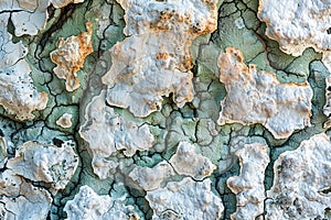 Weathered and cracked paint texture