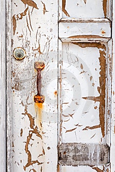 Weathered Door in Cozumel