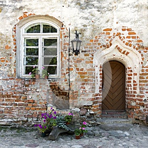 Weathered entrance