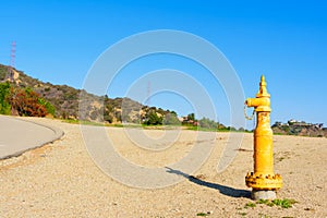 Weathered Fire Hydrant in Runyon Canyon Park, California