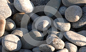 Weathered Granite River Rocks