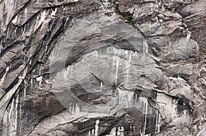 Weathered granitic rock