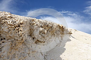 Weathered limestone rock, Hunanaiya valley photo