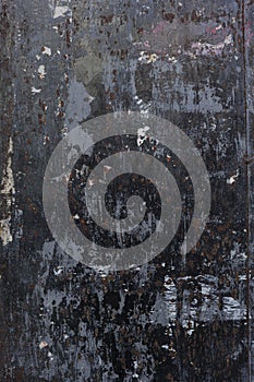 Weathered metal panel background texture