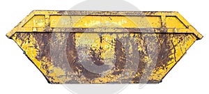 Construction Site Skip Or Dumpster