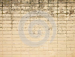 Weathered old stone block or brick wall textured background