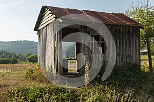 Weathered shack