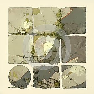 Weathered Stones: A Testament to Time photo