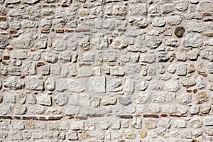 Weathered Stonewall Background from a Castle Wall