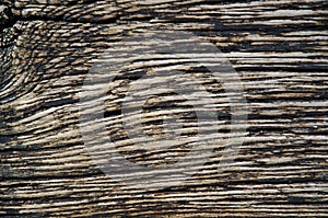 Weathered tarred wooden background