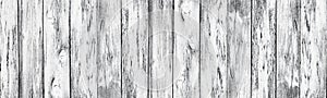 Weathered white painted old wood boards - wide rural background