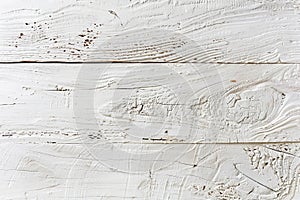 Weathered white wood texture background