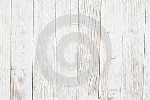 Weathered whitewash wood textured material background