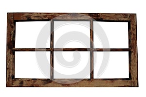 Weathered Window Frame