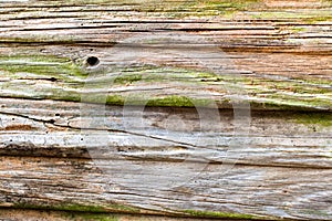 Weathered Wood of an Abandoned Barn