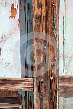 Weathered Wood Door