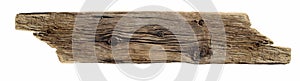 Weathered wood plank cutout