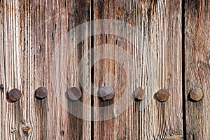 Weathered wooden fence texture