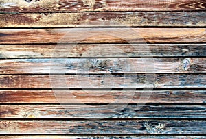 Weathered wooden plank