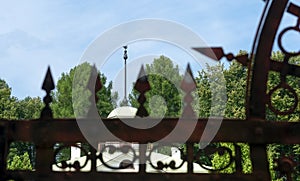 Weathervane on the main building