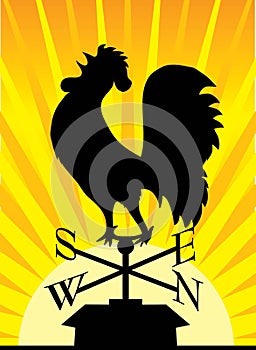 Weathervane Rooster photo
