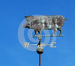 Weathervane in a Small NC Town