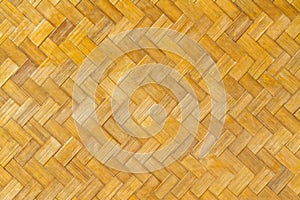 Weave pattern of bamboo background