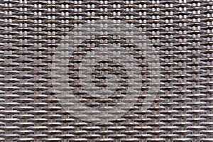 Weave plastic wicker rattan pattern seamless background texture.