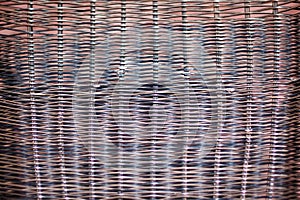 The weave texture of chair ,background