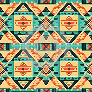 Weave the threads of aztec tradition in seamless patterns