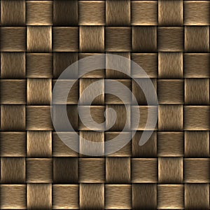 Weaved Basket Abstract Background Texture photo