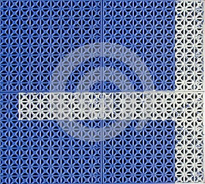 Weaved plastic texture