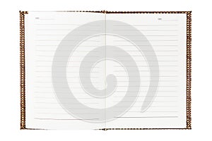 Weaved Wood Notebook photo