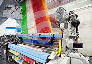 Weaving automatic machines - Weaving is a method of textile production in which two distinct sets of yarns or threads are
