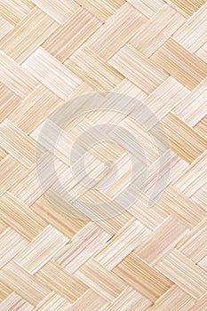 Weaving bamboo texture crafts pattern abstract background