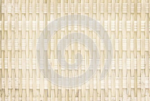Weaving hamper texture of old bamboo wood  crafts abstract background