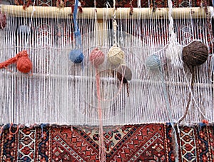 Weaving loom photo