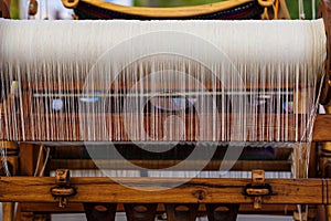 Weaving Loom and thread of yarn