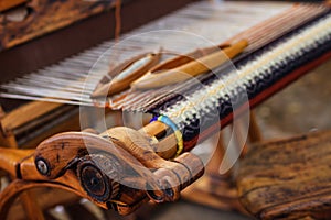 Weaving Loom and thread of yarn