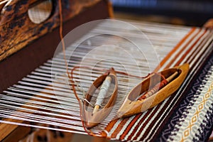 Weaving Loom and thread of yarn